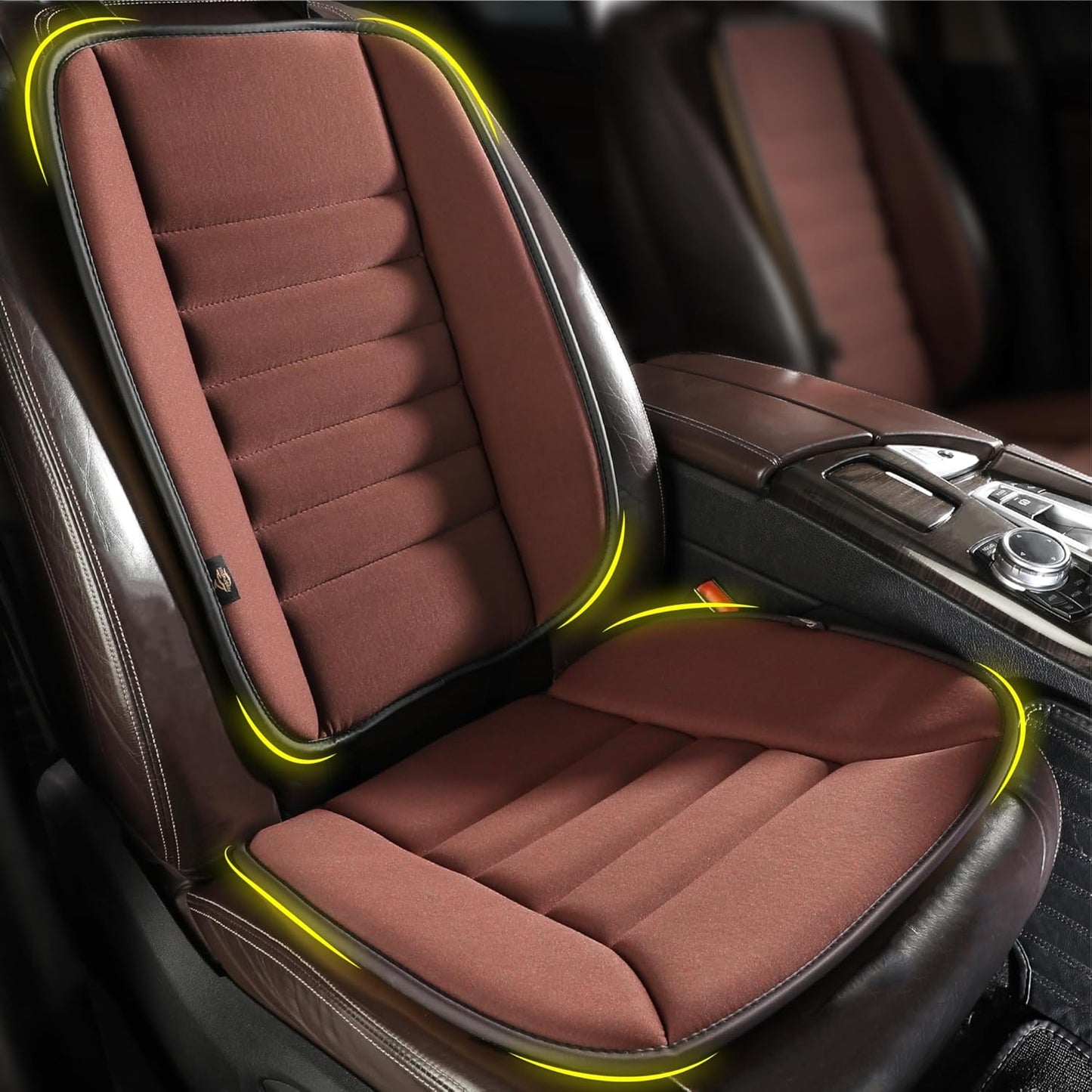Car Seat Cushion with Back Support Pillow