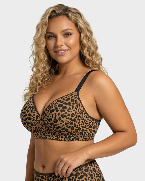 Seamless Lift Minimizer Bra