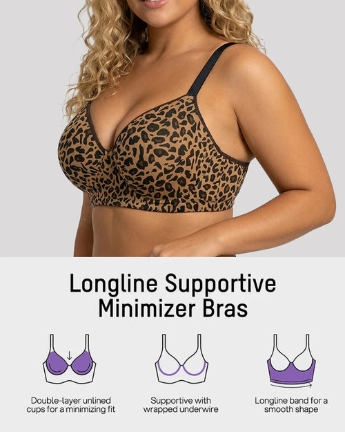 Seamless Lift Minimizer Bra