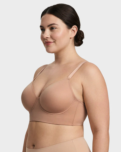 Seamless Lift Minimizer Bra