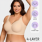 Comfortable Wireless Full Coverage Jelly Smoothing Bra