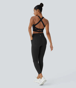 High Waisted Tummy Control Shaping Training Leggings