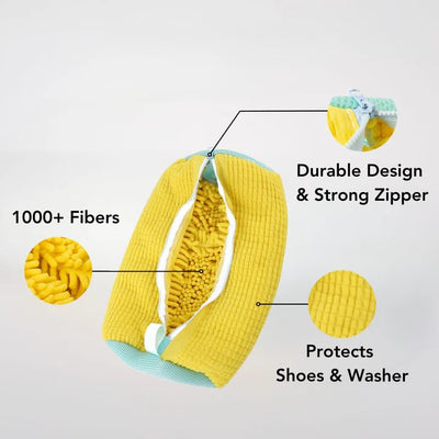 Shoe Laundry Bag - Clean Shoes & Safe Washing