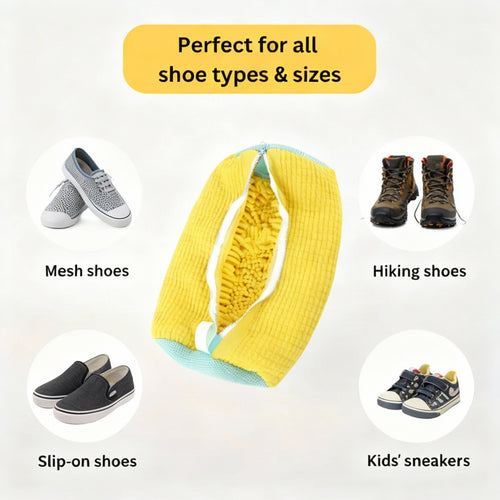 Shoe Laundry Bag - Clean Shoes & Safe Washing