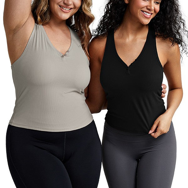 Racerback V Neck Design