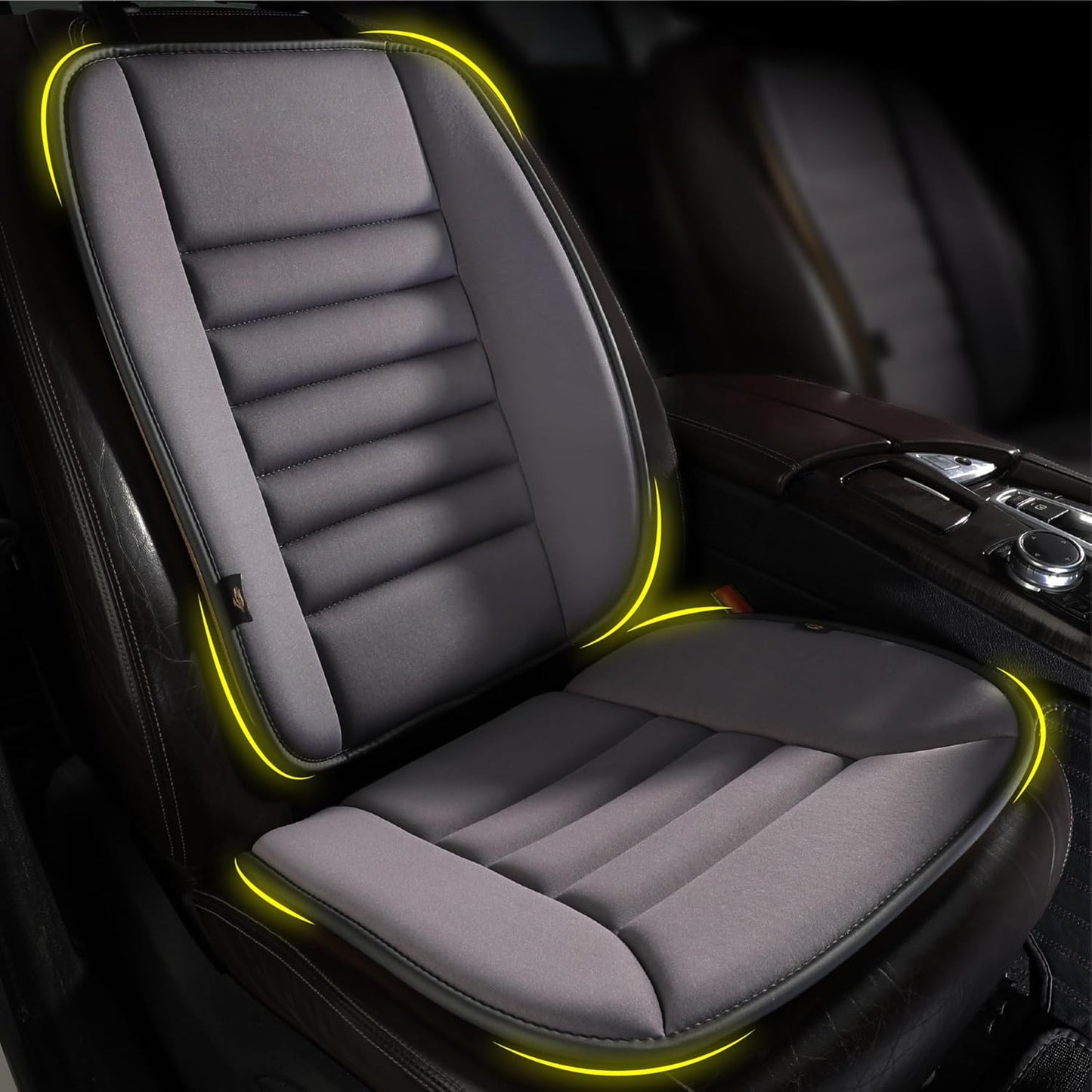 Car Seat Cushion with Back Support Pillow