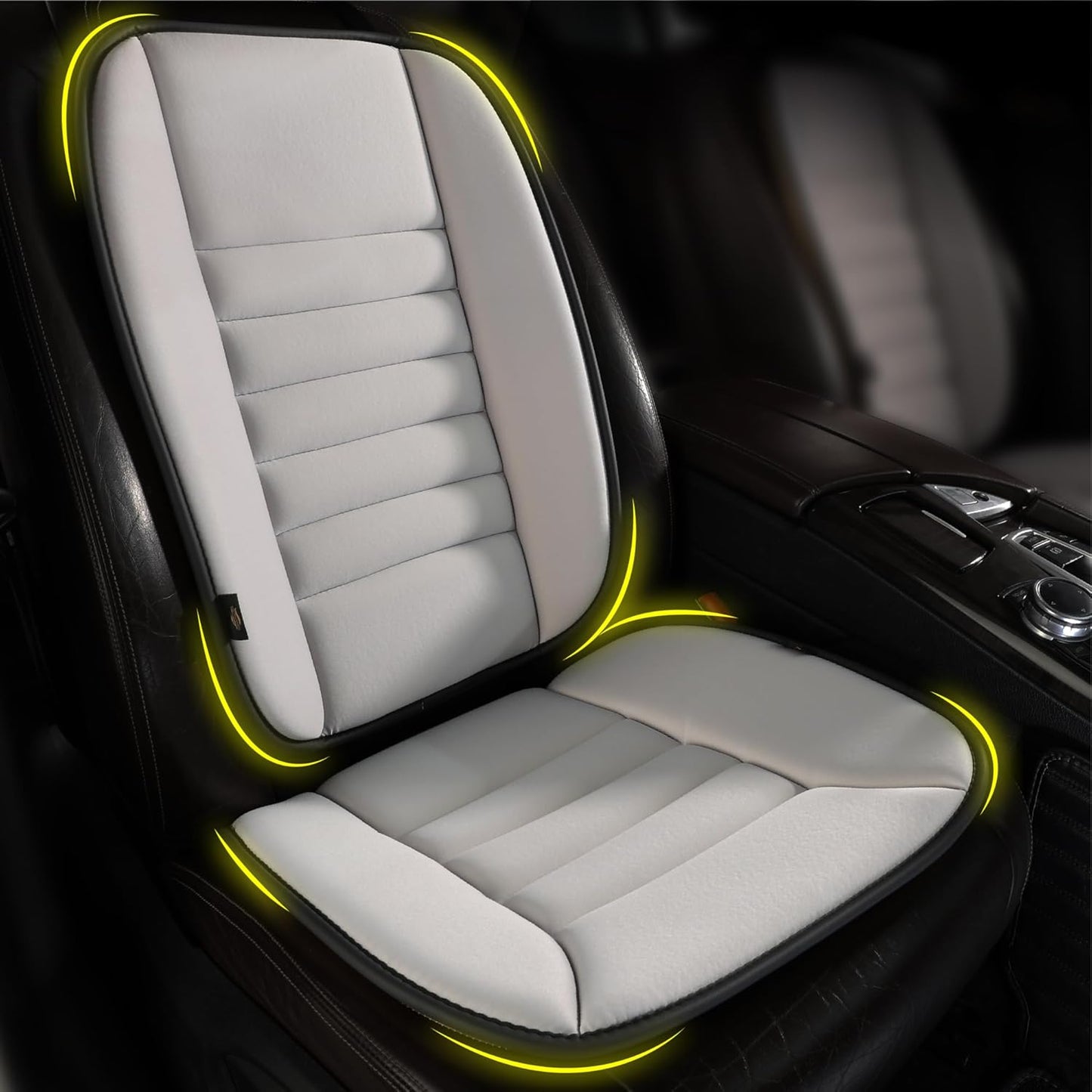 Car Seat Cushion with Back Support Pillow