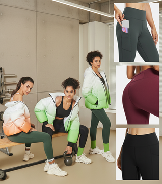 High Waisted Tummy Control Shaping Training Leggings