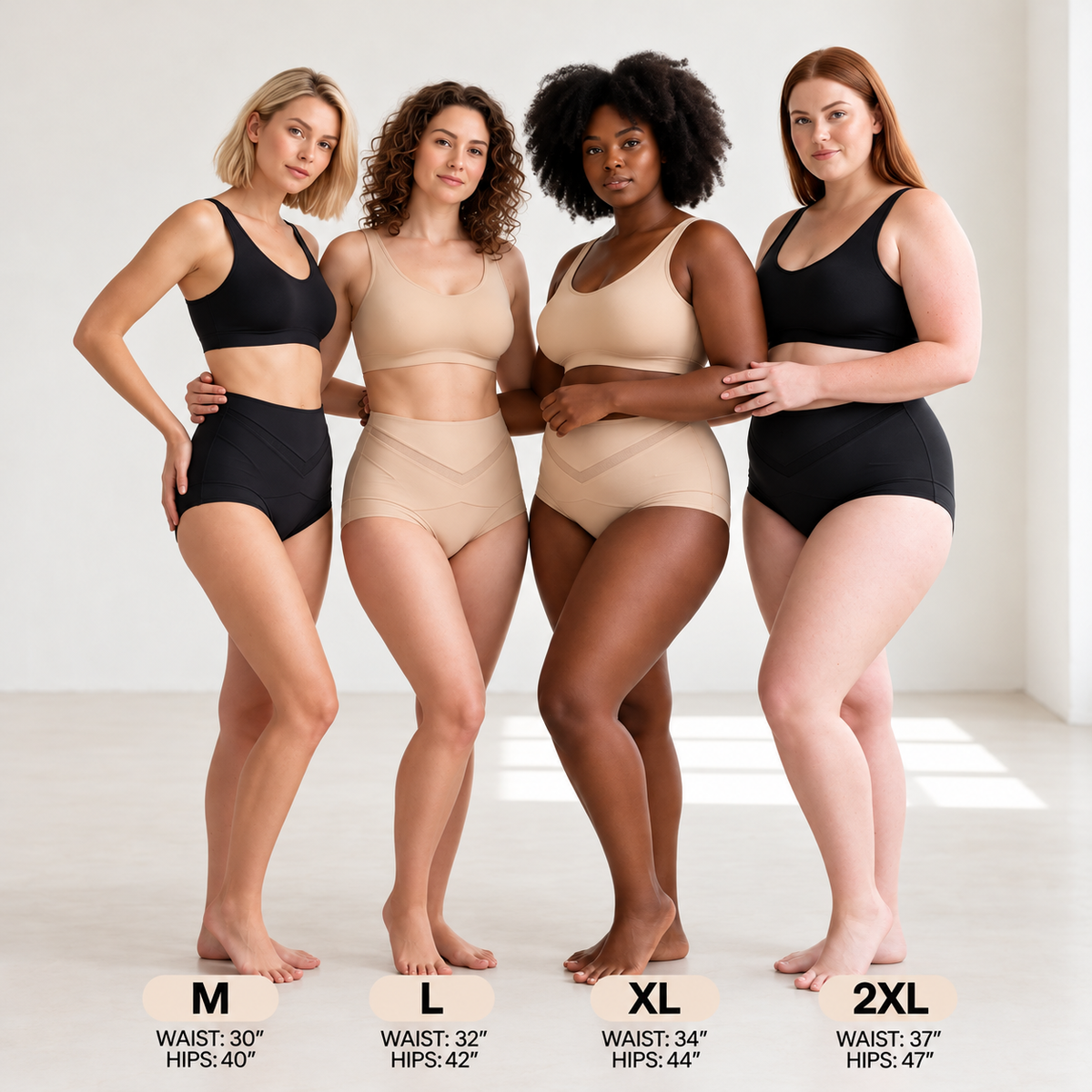V-Shaped Tummy-Control Sculpting Briefs
