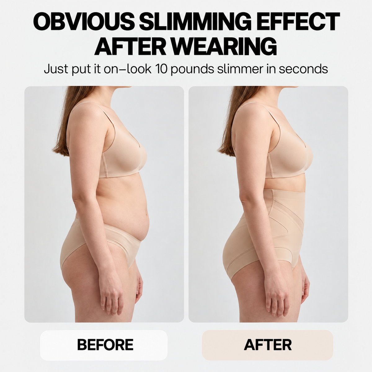 V-Shaped Tummy-Control Sculpting Briefs