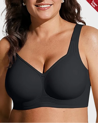 Comfortable Wireless Full Coverage Jelly Smoothing Bra