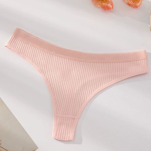 Comfort Seamless Sport Thong Panties (9 Pack)